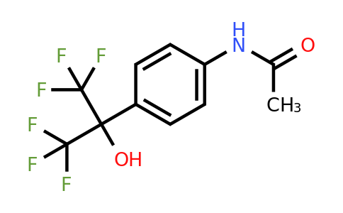 N-(4-(1,1,1,3,3,3-hexafluoro-2-hydroxypropan-2-yl)phenyl)acetamide