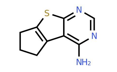 199277-87-7 | 6,7-Dihydro-5H-cyclopenta[4,5]thieno[2,3-d]pyrimidin-4-amine