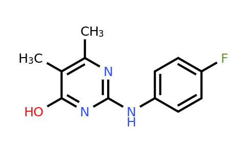 199463-17-7 | 2-((4-Fluorophenyl)amino)-5,6-dimethylpyrimidin-4-ol