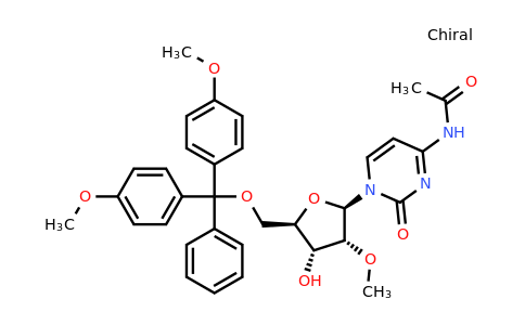 199593-08-3 | N-(1-((2R,3R,4R,5R)-5-((Bis(4-methoxyphenyl)(phenyl)methoxy)methyl)-4-hydroxy-3-methoxytetrahydrofuran-2-yl)-2-oxo-1,2-dihydropyrimidin-4-yl)acetamide