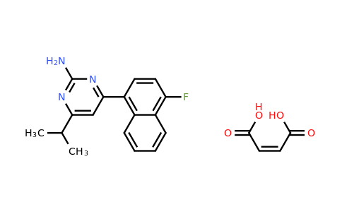 199864-88-5 | 4-(4-Fluoronaphthalen-1-yl)-6-isopropylpyrimidin-2-amine maleate