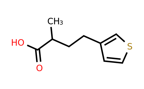 19995-24-5 | 2-Methyl-4-(thiophen-3-yl)butanoic acid
