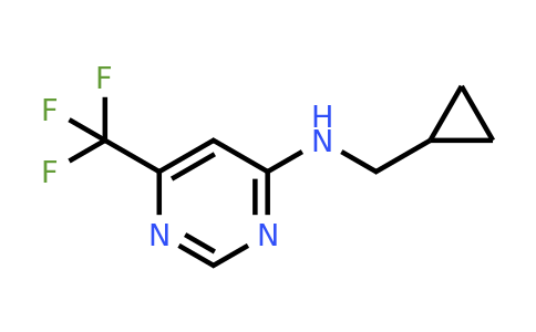 2001583-38-4 | N-(Cyclopropylmethyl)-6-(trifluoromethyl)pyrimidin-4-amine