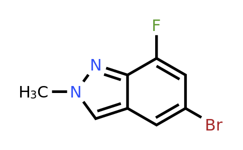 2004705-97-7 | 5-Bromo-7-fluoro-2-methyl-2H-indazole