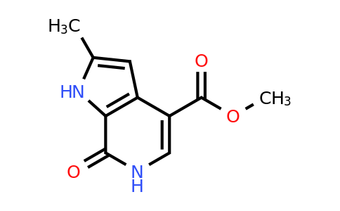 2006263-62-1 | Methyl 2-methyl-7-oxo-6,7-dihydro-1H-pyrrolo[2,3-c]pyridine-4-carboxylate