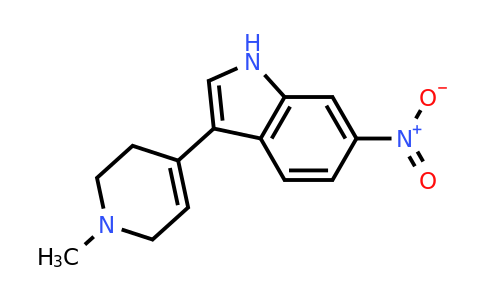 6-Nitro-3-(1-methyl-1,2,3,6-tetrahydro-4-pyridinyl)-1h-indole