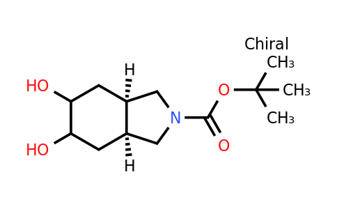 2007907-10-8 | Cis-tert-Butyl 5,6-Dihydroxyhexahydro-1H-Isoindole-2(3H)-Carboxylate