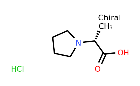 2007909-32-0 | (2R)-2-(pyrrolidin-1-yl)propanoic acid hydrochloride