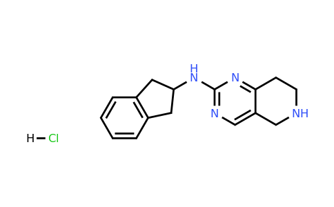 2007916-90-5 | N-(2,3-Dihydro-1H-inden-2-yl)-5,6,7,8-tetrahydropyrido[4,3-d]pyrimidin-2-amine hydrochloride