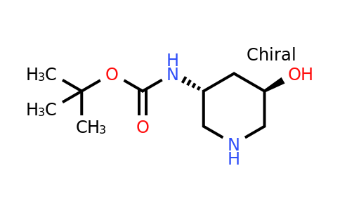 2007920-72-9 | rel-tert-Butyl ((3R,5R)-5-hydroxypiperidin-3-yl)carbamate