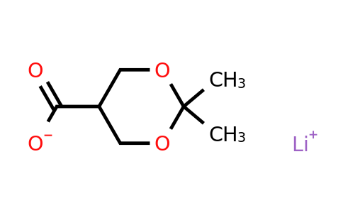 2007921-07-3 | Lithium 2,2-dimethyl-1,3-dioxane-5-carboxylate