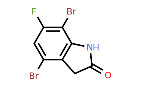 2007921-27-7 | 4,7-Dibromo-6-fluoro-2,3-dihydro-1H-indol-2-one