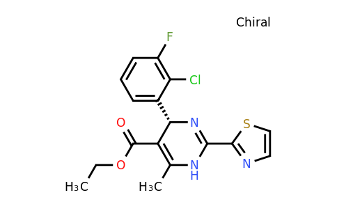 2007949-89-3 | Ethyl (R)-4-(2-chloro-3-fluorophenyl)-6-methyl-2-(thiazol-2-yl)-1,4-dihydropyrimidine-5-carboxylate