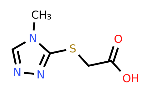 200816-06-4 | 2-[(4-methyl-4h-1,2,4-triazol-3-yl)sulfanyl]acetic acid