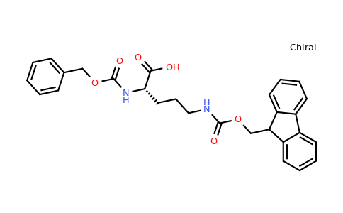 201048-68-2 | N5-[(9H-Fluoren-9-ylmethoxy)carbonyl]-N2-[(phenylmethoxy)carbonyl]-L-ornithine