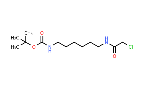 201282-04-4 | tert-Butyl (6-(2-chloroacetamido)hexyl)carbamate