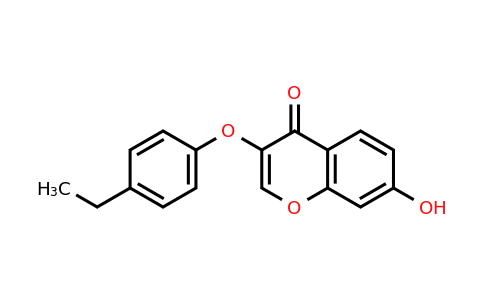 201284-79-9 | 3-(4-Ethylphenoxy)-7-hydroxy-4H-chromen-4-one