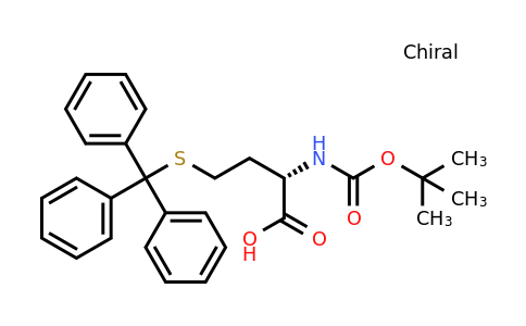 201419-16-1 | (S)-2-((tert-Butoxycarbonyl)amino)-4-(tritylthio)butanoic acid