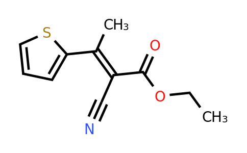 201733-74-6 | Ethyl 2-cyano-3-(thiophen-2-yl)but-2-enoate