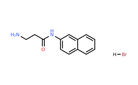 3-Amino-N-(naphthalen-2-yl)propanamide hydrobromide