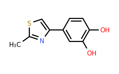 20217-14-5 | 4-(2-Methylthiazol-4-yl)benzene-1,2-diol