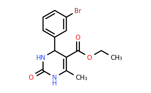 202277-52-9 | Ethyl 4-(3-bromophenyl)-6-methyl-2-oxo-1,2,3,4-tetrahydropyrimidine-5-carboxylate