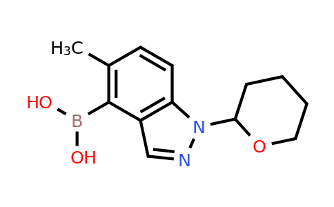 2022976-34-5 | [5-Methyl-1-(oxan-2-yl)-1H-indazol-4-yl]boronic acid