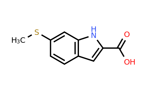 202584-21-2 | 6-(Methylsulfanyl)-1H-indole-2-carboxylic acid