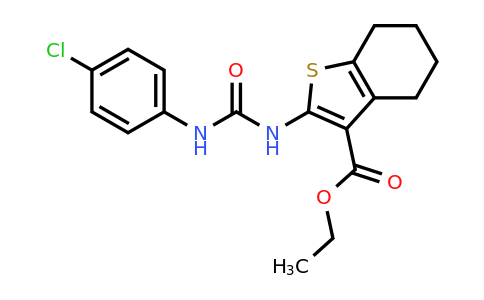 202804-58-8 | Ethyl 2-(3-(4-chlorophenyl)ureido)-4,5,6,7-tetrahydrobenzo[b]thiophene-3-carboxylate