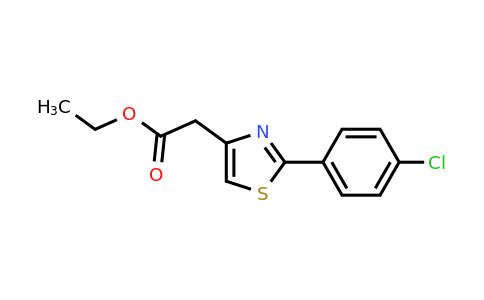 20287-70-1 | Ethyl 2-(2-(4-chlorophenyl)thiazol-4-yl)acetate