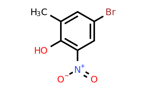 4-Bromo-2-methyl-6-nitrophenol