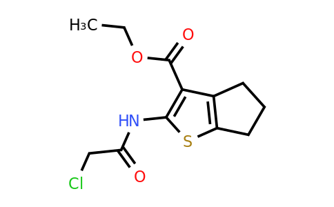 203385-15-3 | Ethyl 2-(2-chloroacetamido)-5,6-dihydro-4H-cyclopenta[b]thiophene-3-carboxylate