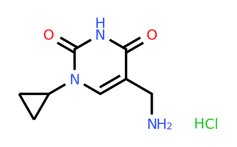 2034154-05-5 | 5-(Aminomethyl)-1-cyclopropylpyrimidine-2,4(1H,3H)-dione hydrochloride