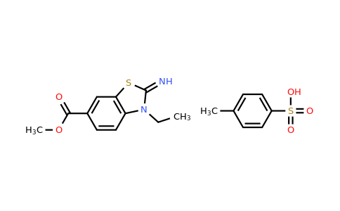 2034154-17-9 | Methyl 3-ethyl-2-imino-2,3-dihydrobenzo[d]thiazole-6-carboxylate 4-methylbenzenesulfonate