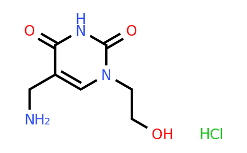 2034157-05-4 | 5-(Aminomethyl)-1-(2-hydroxyethyl)pyrimidine-2,4(1H,3H)-dione hydrochloride