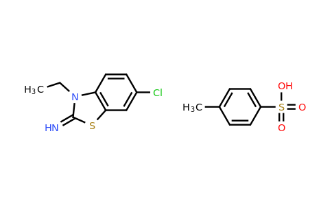 2034157-11-2 | 6-Chloro-3-ethylbenzo[d]thiazol-2(3H)-imine 4-methylbenzenesulfonate