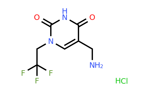 2034157-19-0 | 5-(Aminomethyl)-1-(2,2,2-trifluoroethyl)pyrimidine-2,4(1H,3H)-dione hydrochloride
