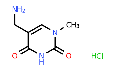 2034157-29-2 | 5-(Aminomethyl)-1-methylpyrimidine-2,4(1H,3H)-dione hydrochloride