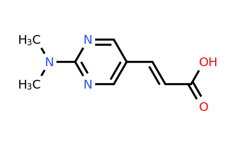 (2E)-3-[2-(dimethylamino)pyrimidin-5-yl]prop-2-enoic acid