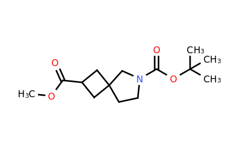 203662-61-7 | 6-tert-Butyl 2-methyl 6-azaspiro[3.4]octane-2,6-dicarboxylate
