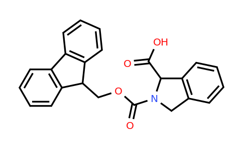 2-(((9H-Fluoren-9-yl)methoxy)carbonyl)isoindoline-1-carboxylic acid