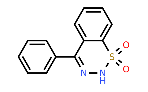 20434-72-4 | 4-Phenyl-2H-benzo[e][1,2,3]thiadiazine 1,1-dioxide