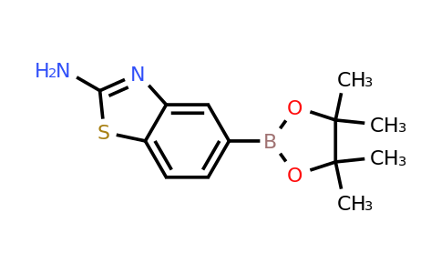 2043401-94-9 | 5-(4,4,5,5-Tetramethyl-1,3,2-dioxaborolan-2-yl)benzo[d]thiazol-2-amine