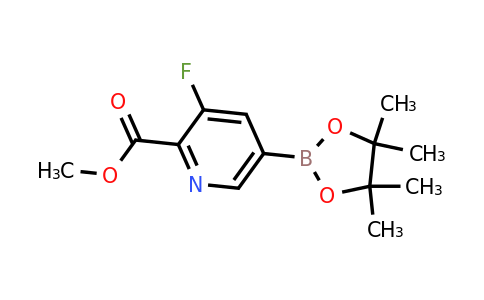 2043770-91-6 | Methyl 3-fluoro-5-(4,4,5,5-tetramethyl-1,3,2-dioxaborolan-2-yl)picolinate