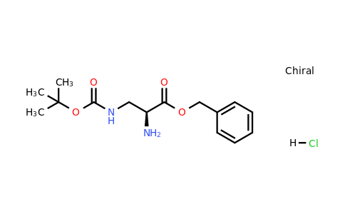 2044704-52-9 | Benzyl (S)-2-amino-3-((tert-butoxycarbonyl)amino)propanoate hydrochloride