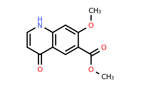 205448-65-3 | Methyl 7-methoxy-4-oxo-1,4-dihydroquinoline-6-carboxylate