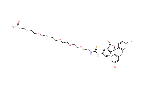 2055014-69-0 | Fluorescein-thiourea-PEG6-acid