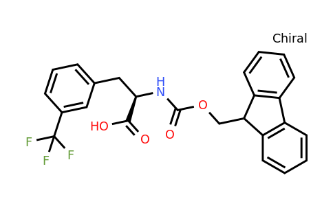 (R)-2-((((9H-Fluoren-9-yl)methoxy)carbonyl)amino)-3-(3-(trifluoromethyl)phenyl)propanoic acid