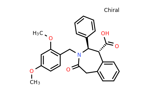2055457-13-9 | (1R,2R)-3-[(2,4-Dimethoxyphenyl)methyl]-4-oxo-2-phenyl-2,3,4,5-tetrahydro-1H-3-benzazepine-1-carboxylic acid