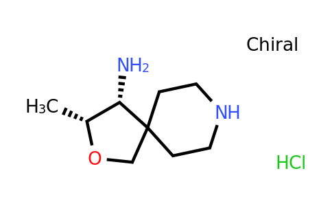 2055760-53-5 | (3R,4R)-3-Methyl-2-oxa-8-azaspiro[4.5]decan-4-amine hydrochloride